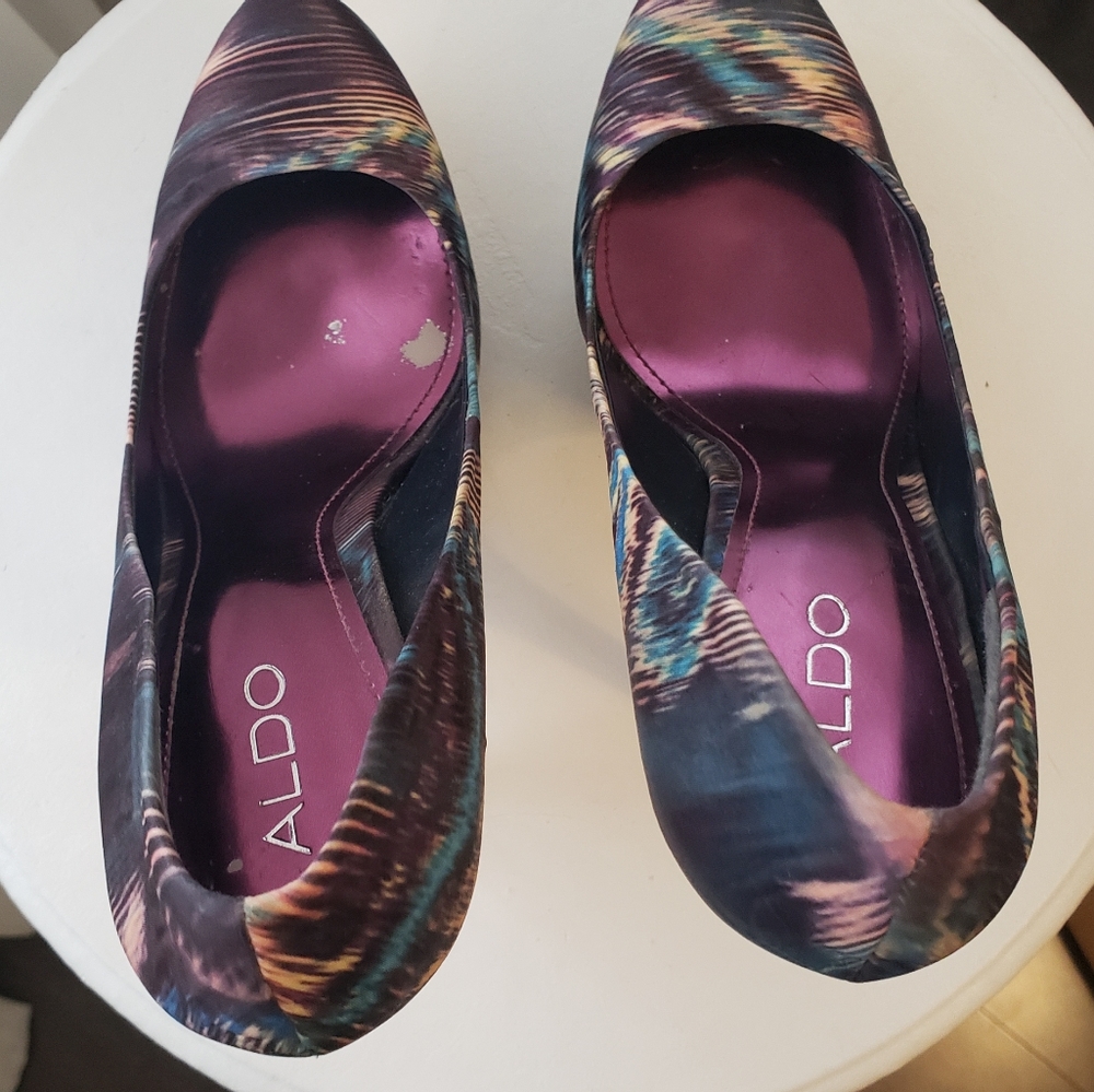 ALDO multicolour pumps, sz 39 - Picture 9 of 10